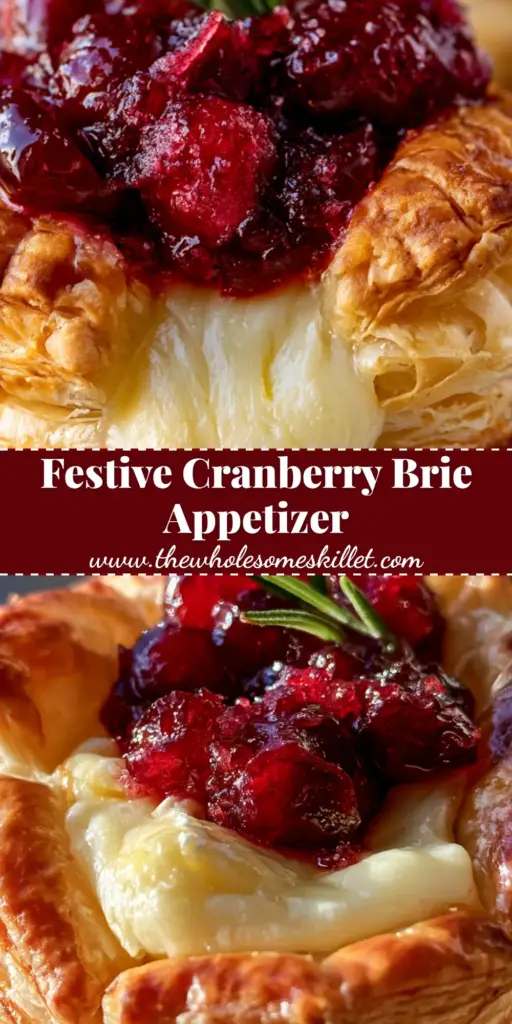 Brie Cranberry Pastry Bites: The Ultimate Elegant Holiday Appetizer 4 A beautiful spread of golden brie cranberry pastry bites on a festive platter with holiday decor. (brie cranberry pastry bites)