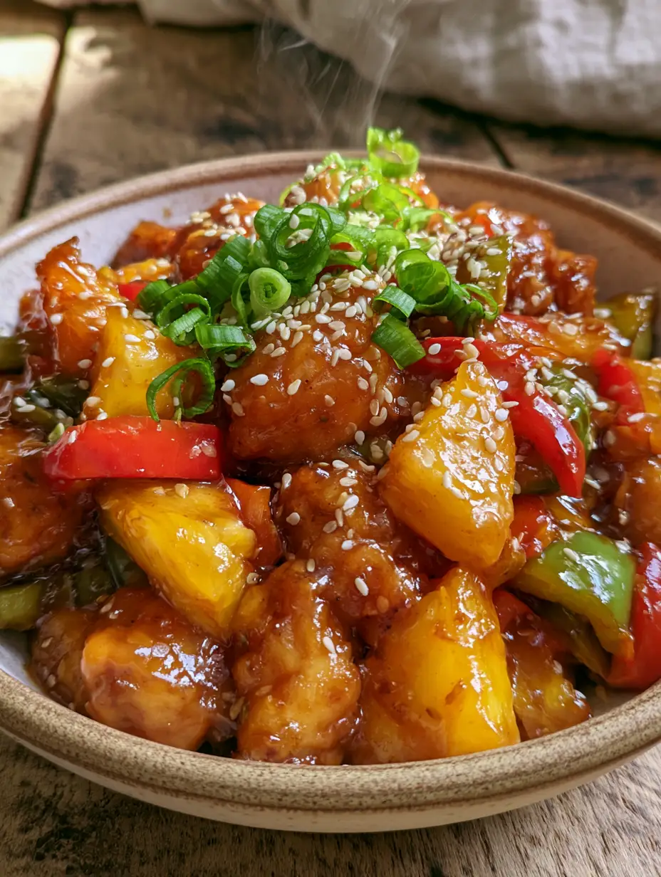 Slow Cooker Hawaiian Chicken with a Thick Soy-Ginger Glaze 3 Juicy chicken chunks and bright pineapple wedges in a glistening amber sauce. (slow cooker hawaiian chicken)