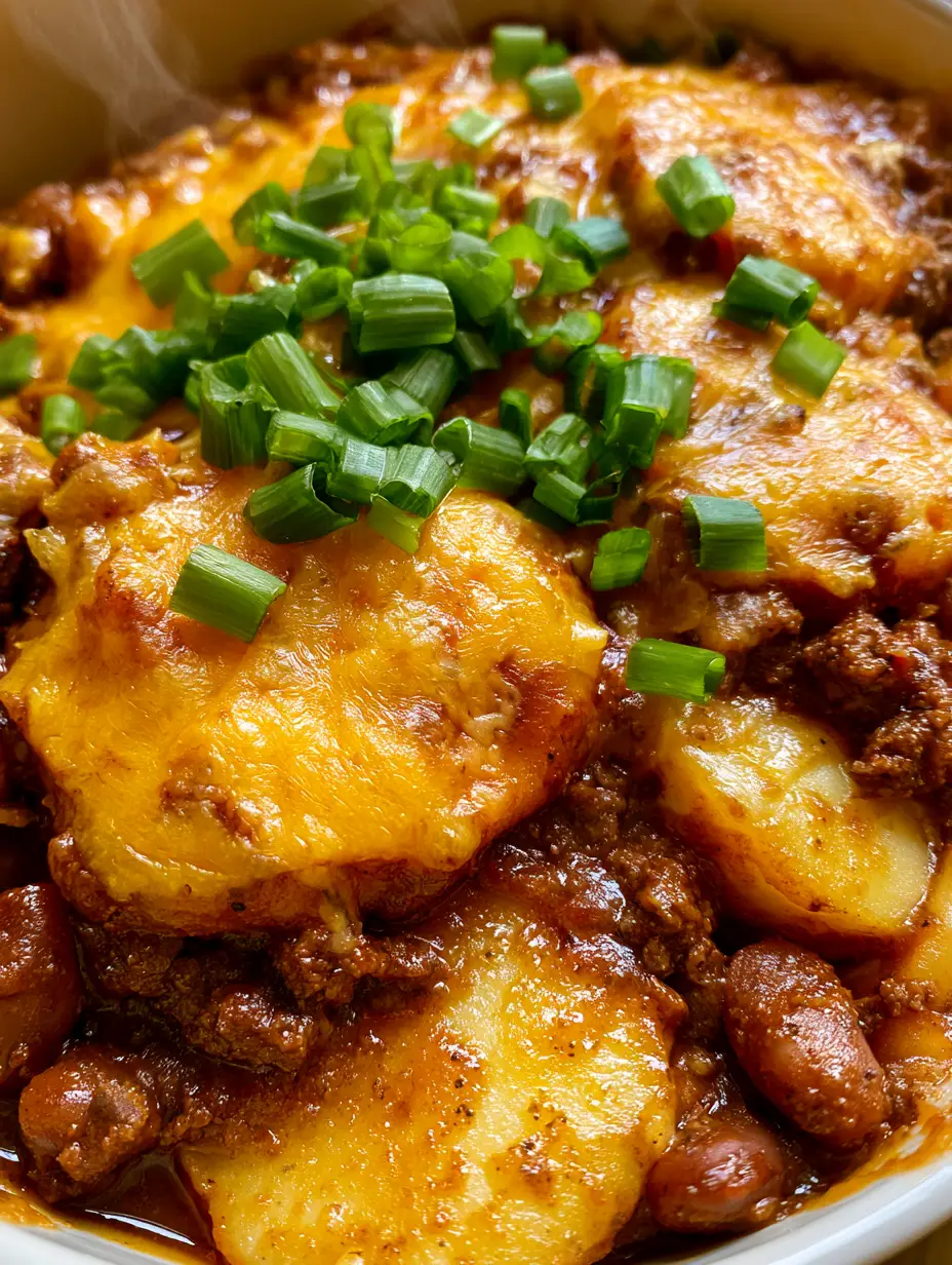 Crockpot Cowboy Casserole: The Ultimate Hearty Slow Cooker Comfort Food 3 Close-up of layers of ground beef and kidney beans in a savory sauce for crockpot cowboy casserole.